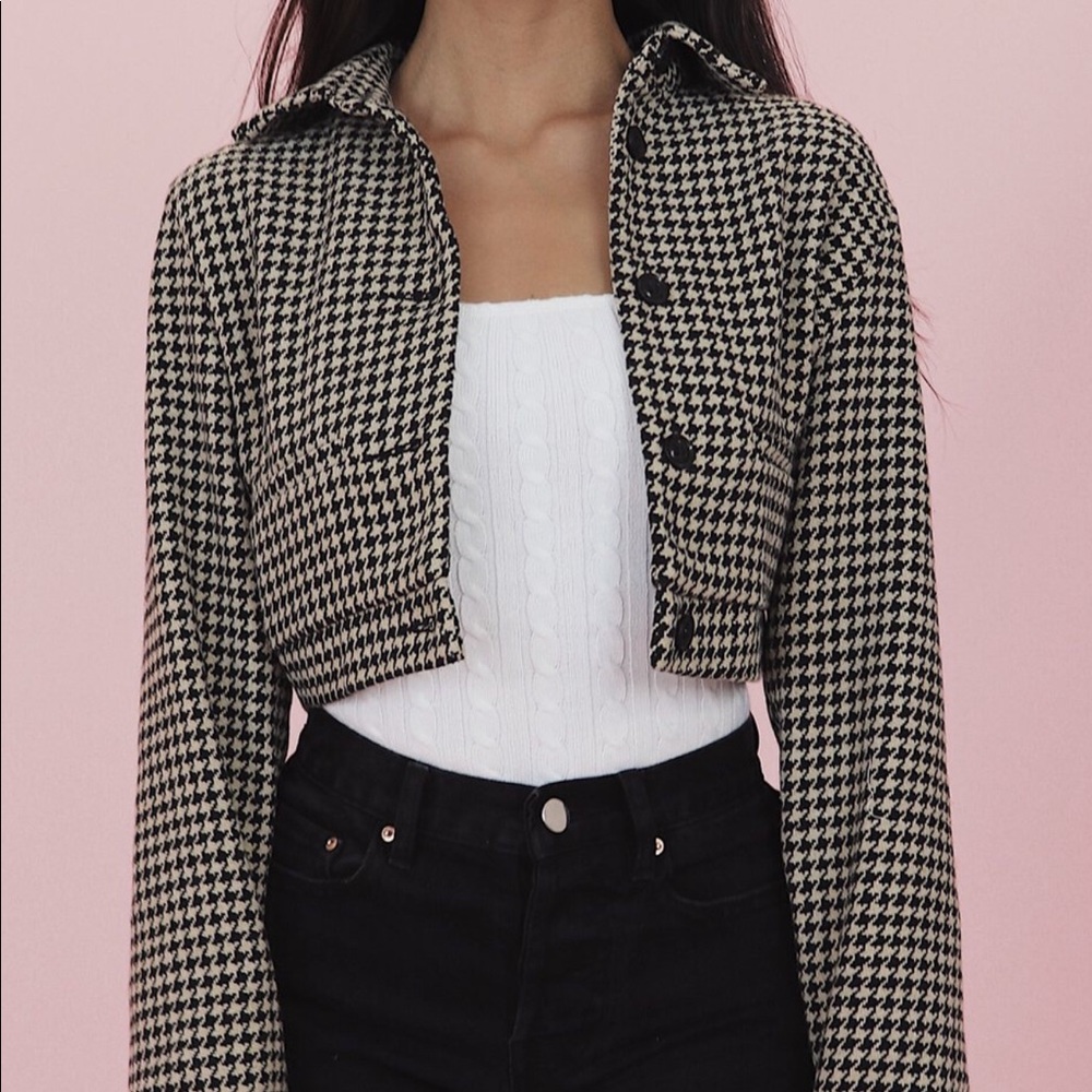 Crybaby Houndstooth Jacket